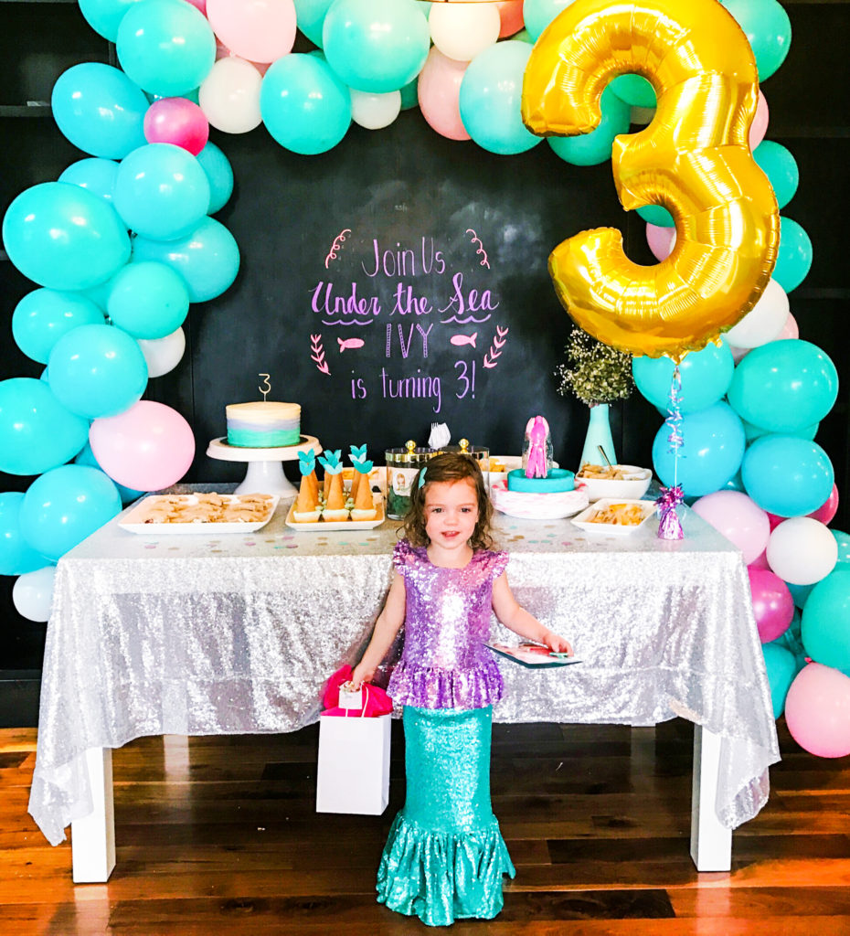 Mermaid Inspired Birthday Party